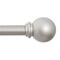 Kenney Mfg Kenney Chelsea 5/8" Standard Decorative Window Curtain Rod, 28-48", Brushed Nickel KN71608V1 - alternate 1